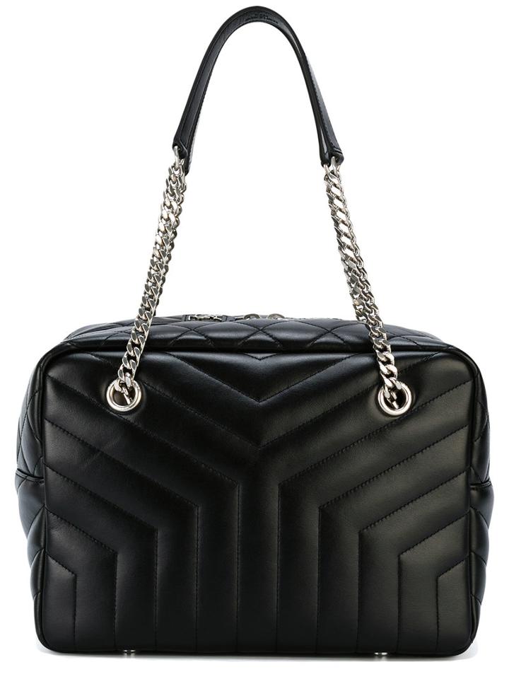 Saint Laurent - 'y' Quilted Tote Bag - Women - Leather - One Size, Black, Leather
