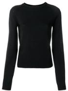 Barbara Bui Long-sleeve Fitted Sweater - Black