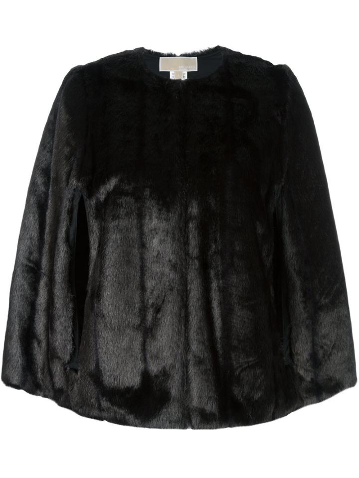 Michael Michael Kors Reversible Faux Fur Cape