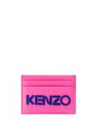 Kenzo Stitched Logo Cardholder - Pink