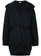 Sandrine Rose Love Me Embroidered Hoodie - Black