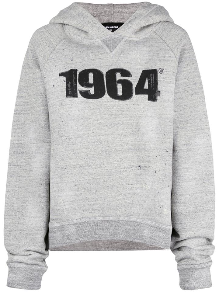 Dsquared2 1964 Hoodie - Grey