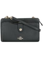 Coach Snap Fastening Crossbody Bag, Women's, Black