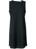 T By Alexander Wang Striped Shift Dress, Women's, Size: 4, Blue, Cotton