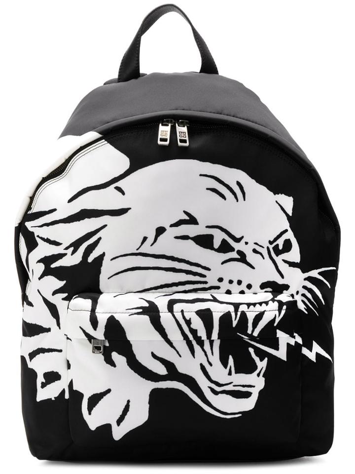 Givenchy Lion Print Backpack - Black