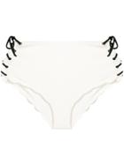 Marysia Tie Bikini Bottoms - White