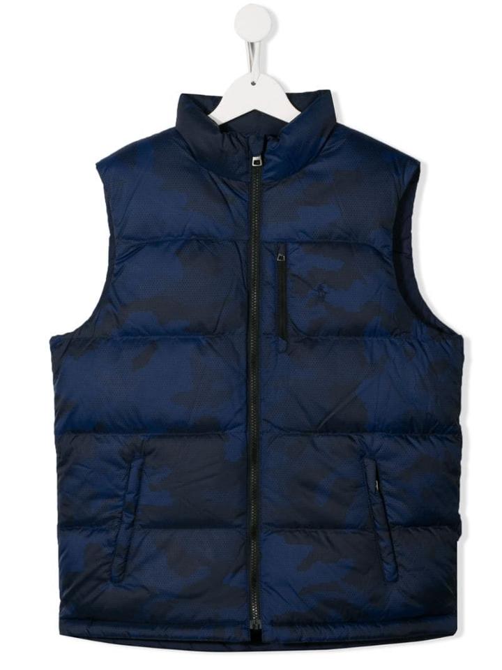 Ralph Lauren Kids Teen Padded Vest - Blue