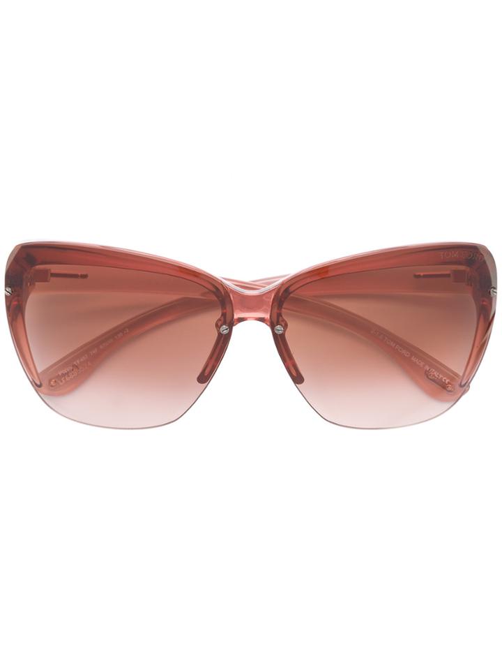 Tom Ford Eyewear Poppy Sunglasses - Pink & Purple