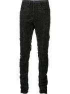 Label Under Construction Stone Wash Trousers