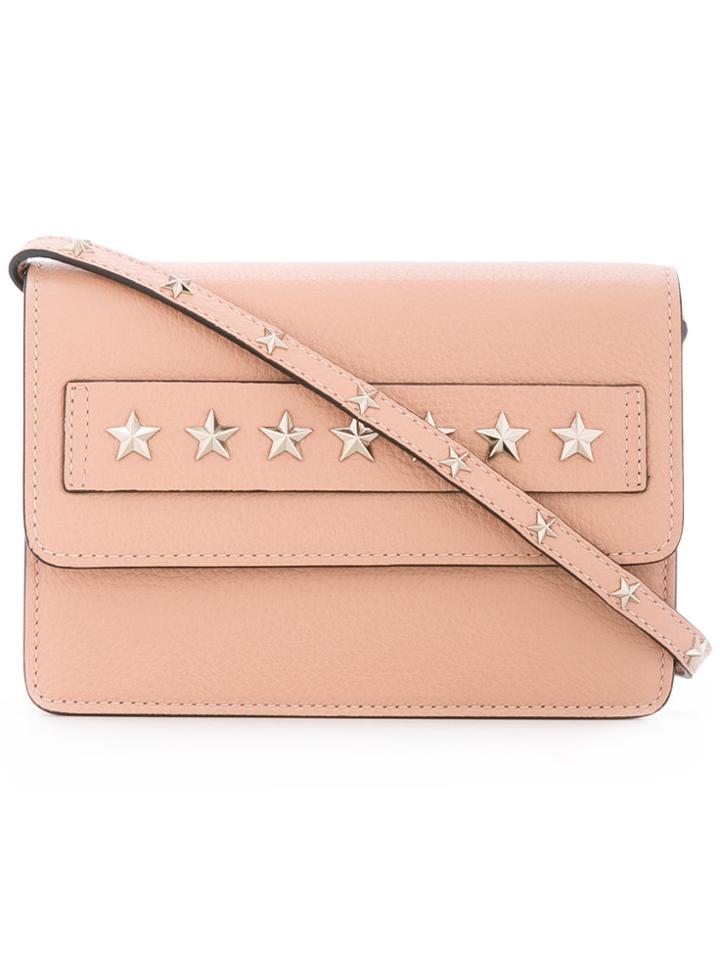 Red Valentino Star Studded Clutch - Pink & Purple