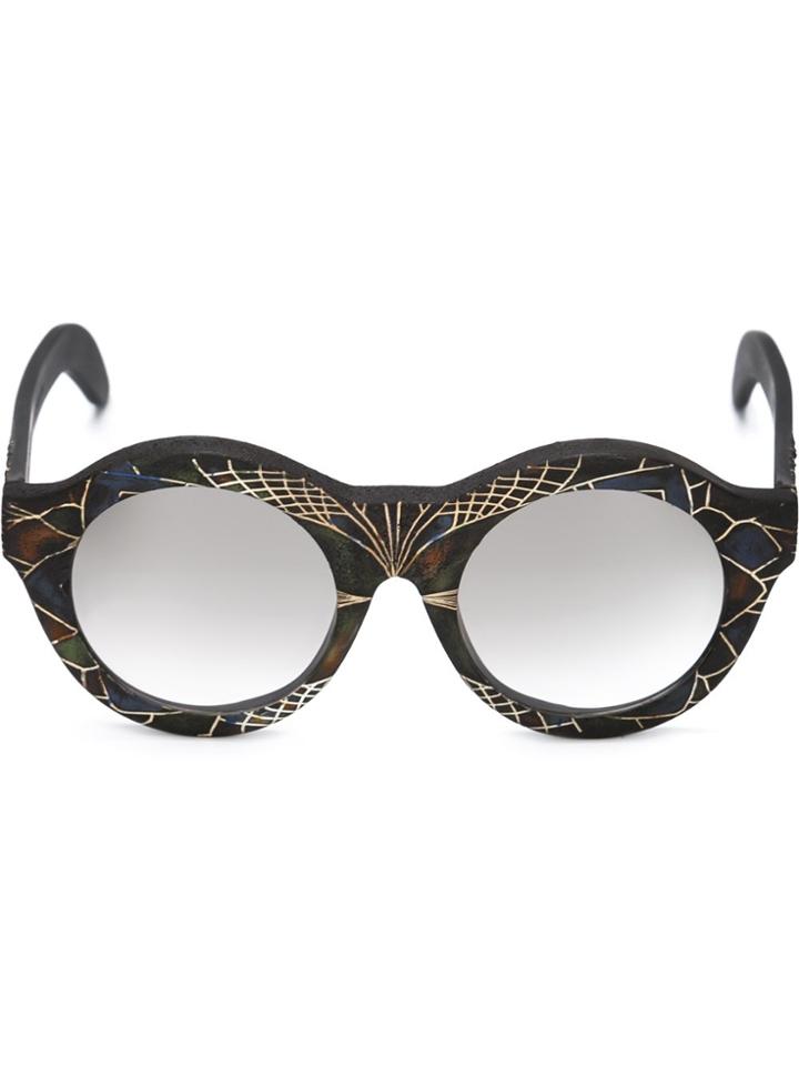Kuboraum 'mask A2' Sunglasses - Multicolour