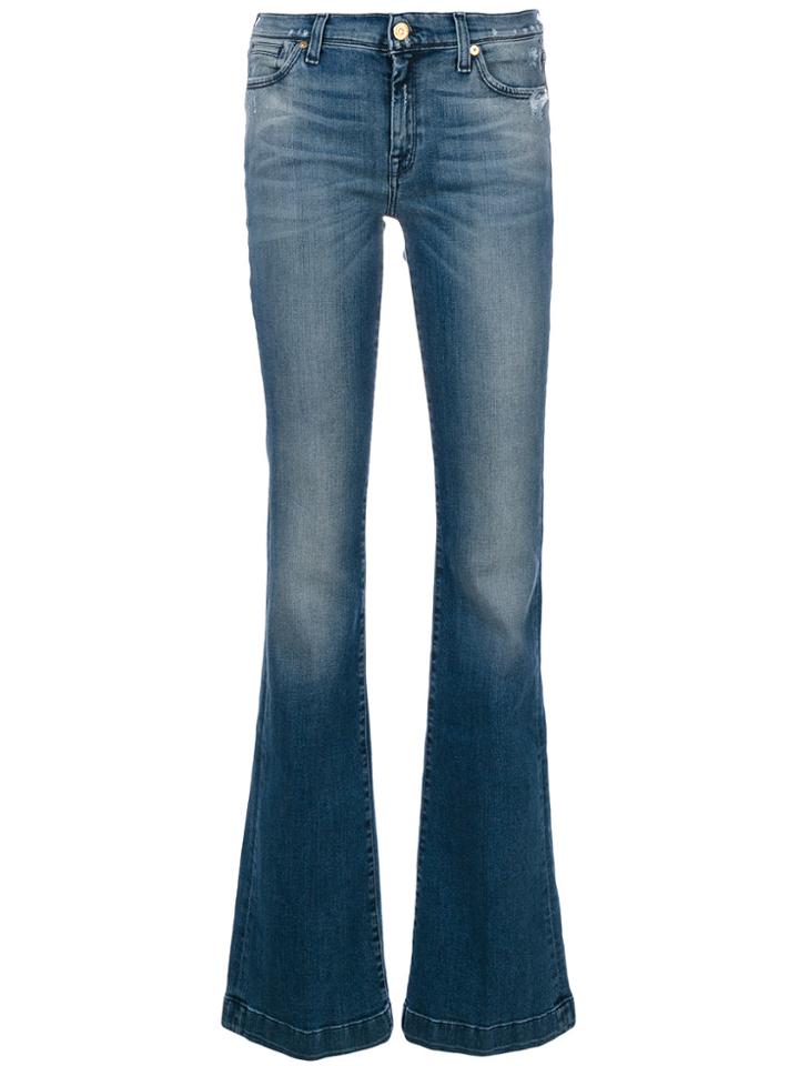 7 For All Mankind Charlize Bootcut Jeans - Blue