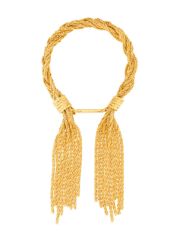Aurelie Bidermann Rope Bracelet - Metallic