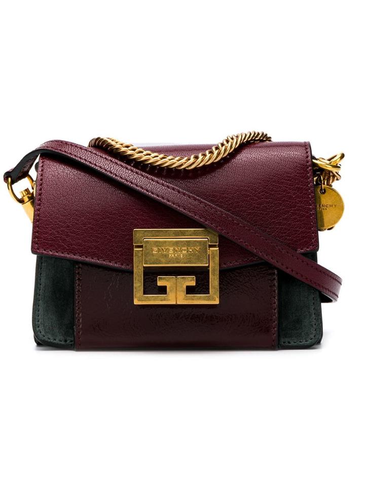 Givenchy Mini Gv3 Crossbody Bag - Red