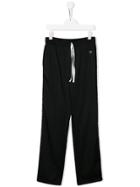 Chiara Ferragni Kids Wide Leg Track Pants - Black