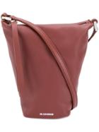 Jil Sander Mini Zipped Crossbody Bag - Brown