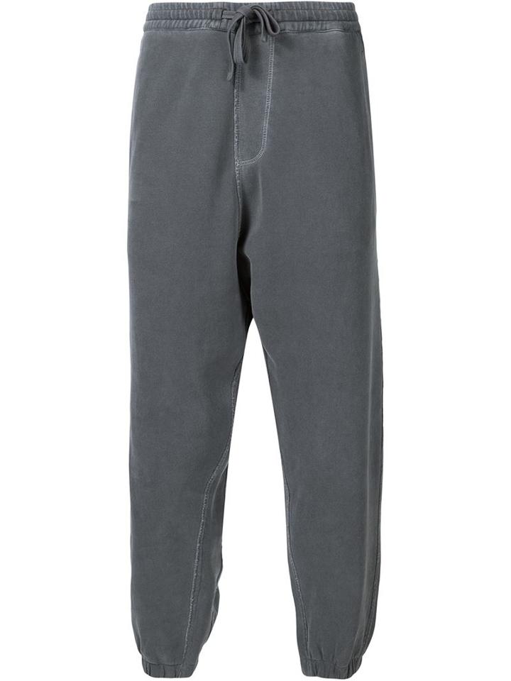 Maharishi Drawstring Contrast Stitching Joggers
