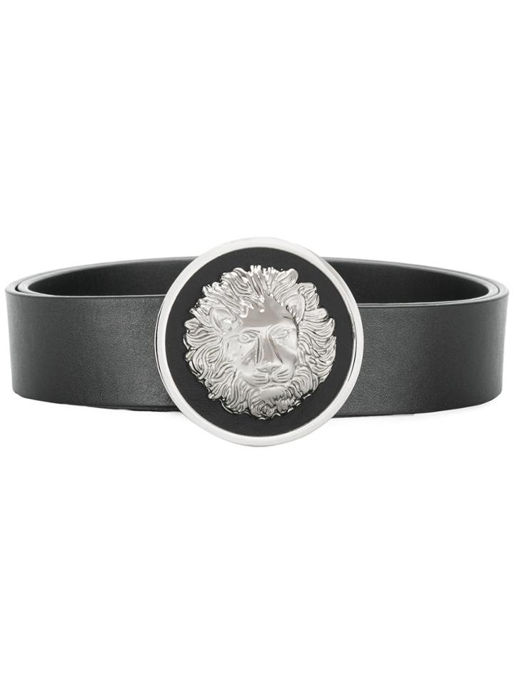 Versus Lion Head Belt - Black