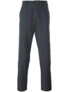 Transit Chino Trousers, Men's, Size: Xs, Blue, Cotton/spandex/elastane/virgin Wool
