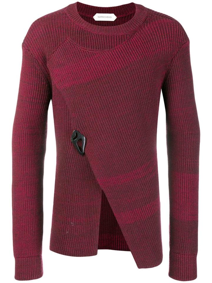 Namacheko Wrap Jumper - Red