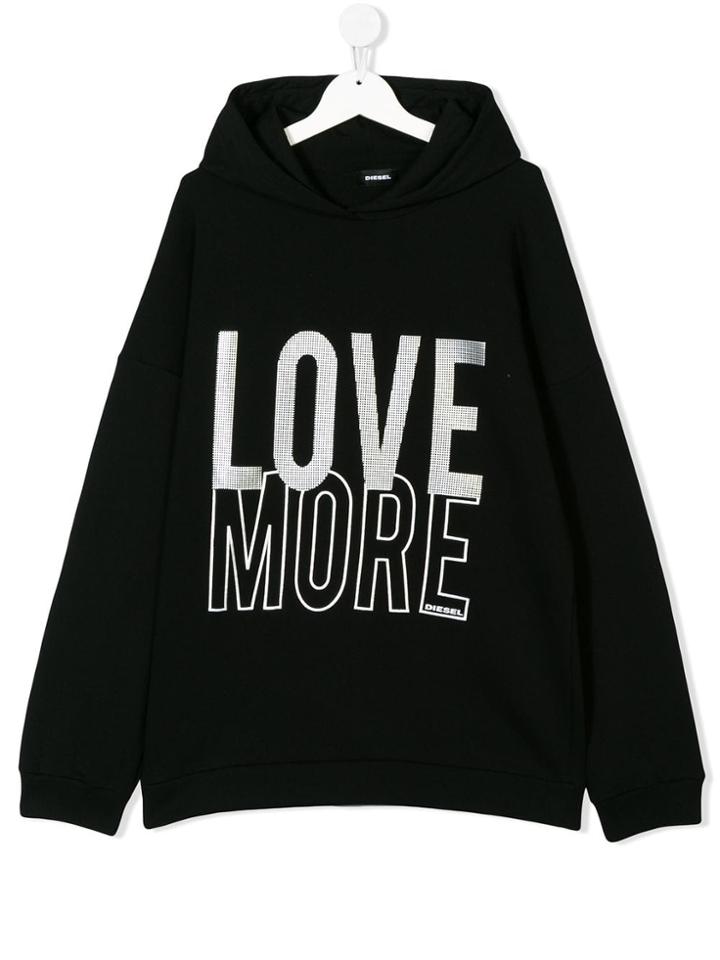 Diesel Kids Teen Silia Hoodie - Black