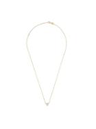 Anita Ko Diamond Triangle Necklace, Women's, Metallic
