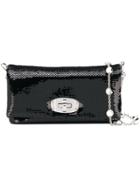 Miu Miu Iconic Crystal Mini Bag - Black