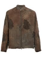 By Walid Embroidered Bomber Jacket