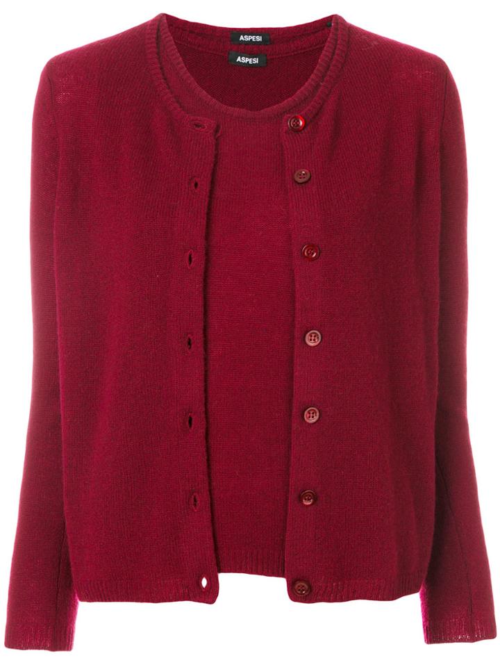 Aspesi Two Piece Set - Red