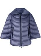 Moncler 'akylina' Padded Jacket, Women's, Size: 2, Pink/purple, Feather Down/polyamide