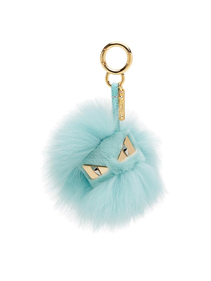 Fendi Bag Bugs Charm - Blue