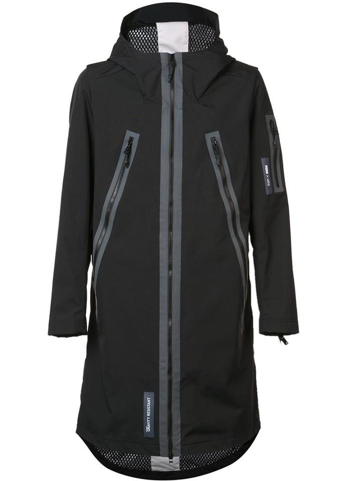 Puma Hooded Parka, Men's, Size: Medium, Black, Polyester/nylon