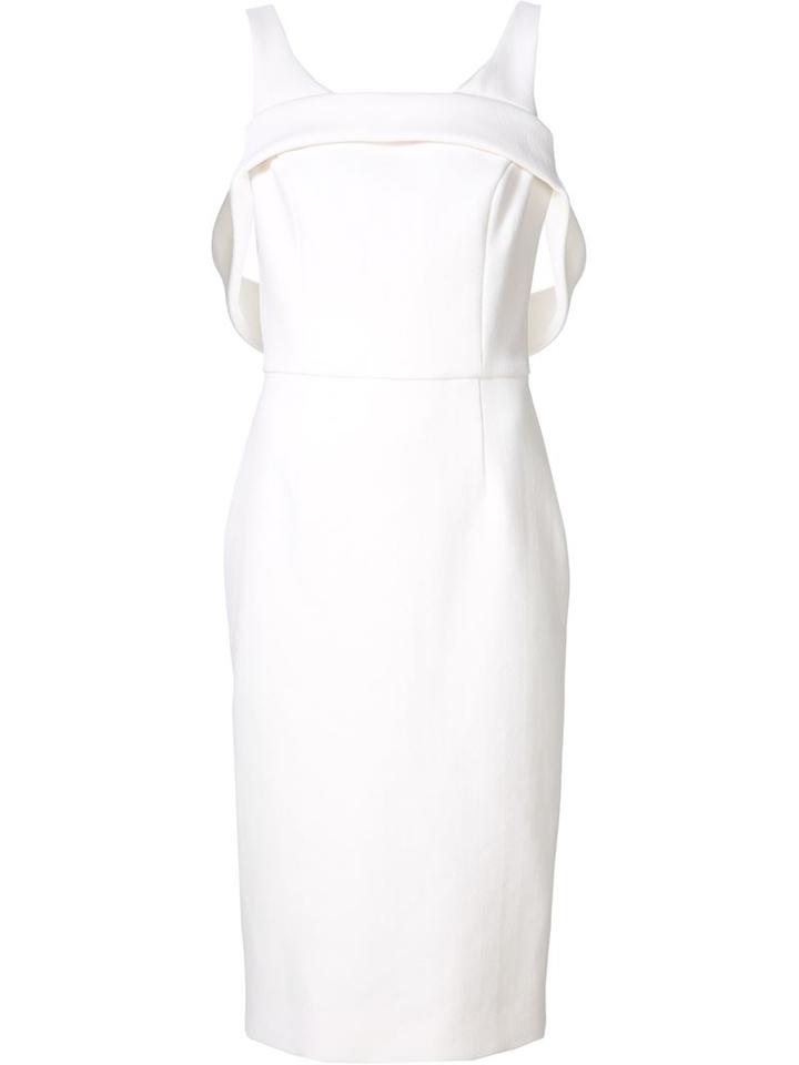 Christian Siriano Off-the-shoulder Midi Dress