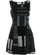 Dolce & Gabbana Pre-owned 1990's Patchwork Dress - Black