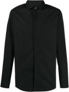 Lanvin Long Sleeve Poplin Shirt - Black