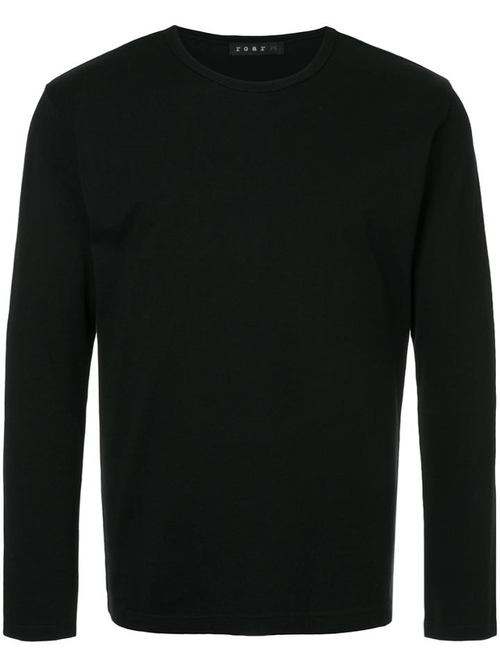 Roar Rear Studded Logo Top - Black