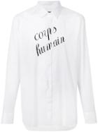 Ann Demeulemeester Corps Humain Print Shirt - White