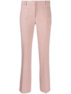 L'autre Chose Cropped Tailored Trousers - Pink