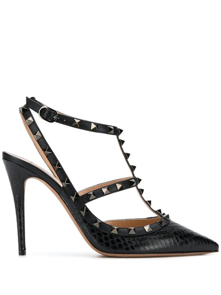 Valentino Valentino Garavani Rockstud 100mm Pumps - Black