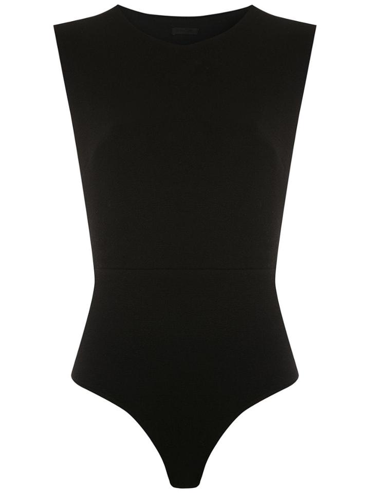 Osklen Open Side Bodysuit - Black