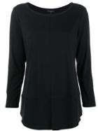 Antonelli Relaxed Knit Top - Black