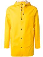 Stutterheim 'stockholm' Raincoat, Adult Unisex, Size: Small, Yellow/orange, Rubber
