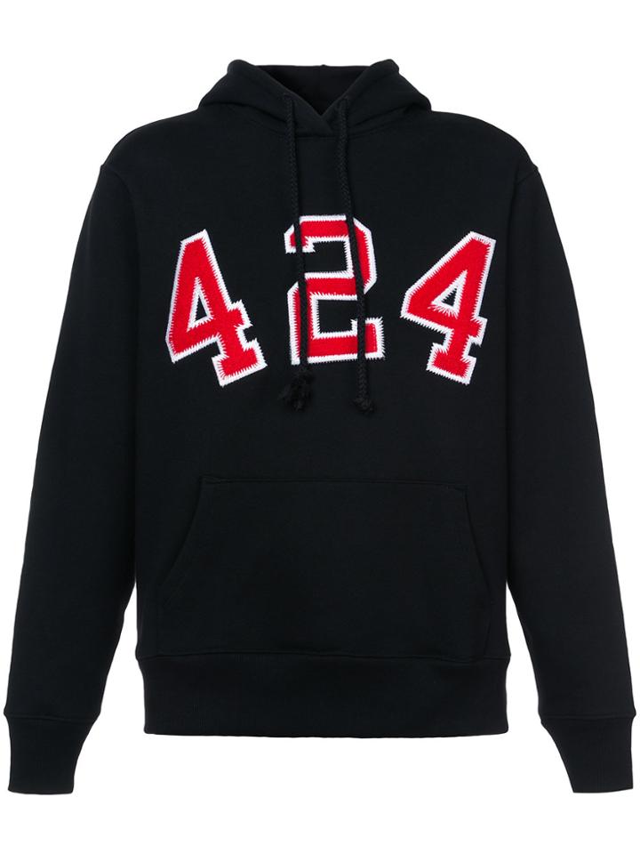 424 University Hoodie - Black