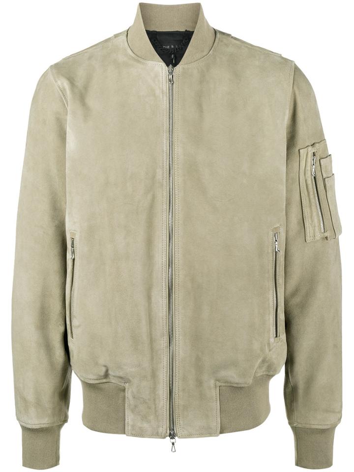 Rag & Bone Maston Bomber Jacket - Brown