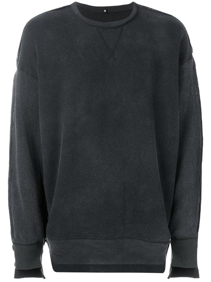 R13 Slouchy Jumper - Black