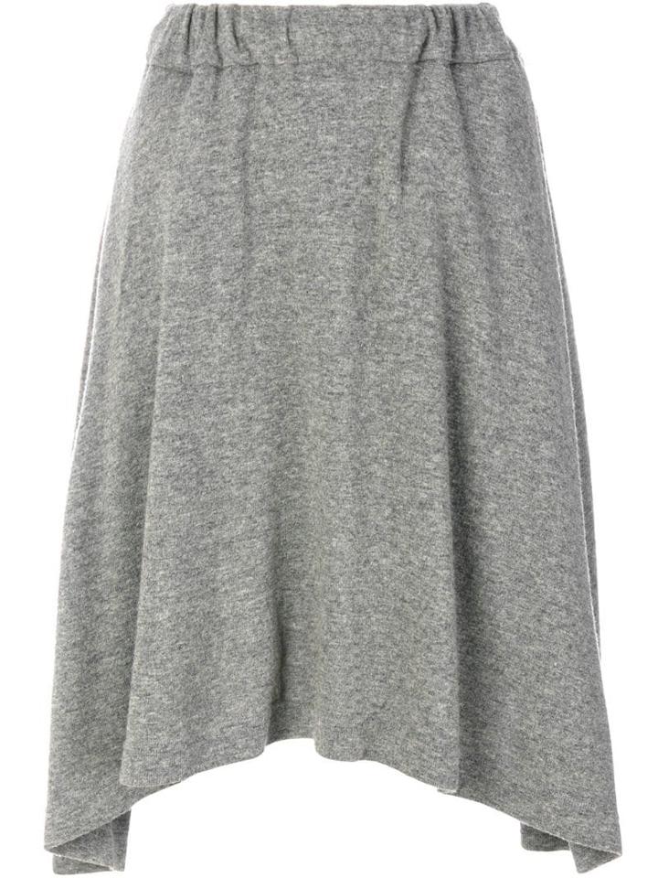 Issey Miyake Pre-owned Asymmetric Skirt - Grey