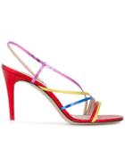 Attico Metallic Rainbow Baby 105 Sandals - Multicolour