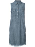 Trina Turk Shirt Shift Dress - Blue