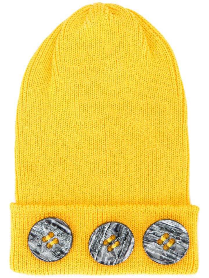0711 Meribel Beanie - Yellow & Orange