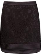 Martha Medeiros 'marescot' Lace Straight Skirt - Black